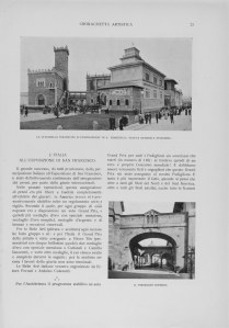 padiglione piacentini 1915